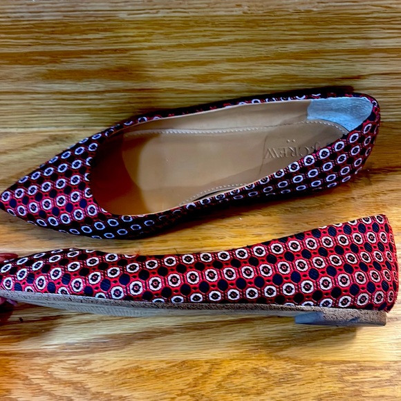 J Crew Flats in printed canvas design - Picture 4 of 4